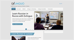 Desktop Screenshot of exlinguo.com